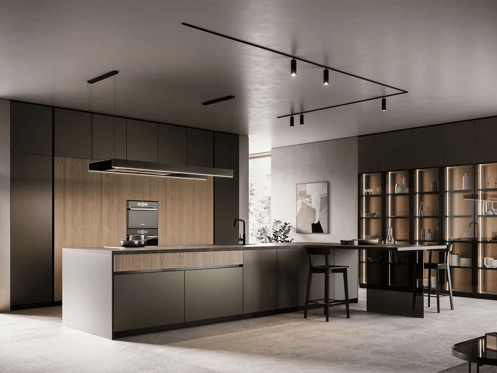 Cucina con vetrina - Martina Mobili