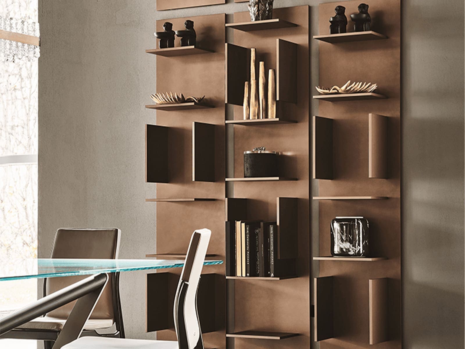 Libreria con divisori - Martini Mobili